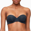 Calvin Klein Women's Perfectly Fit Strapless Convertible Push-Up Bra Black 32B