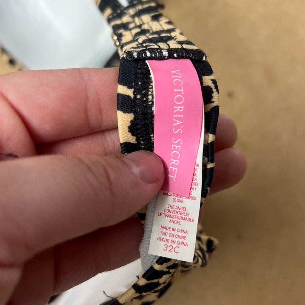 Victoria Secret Leopard Print Bra Size 32C