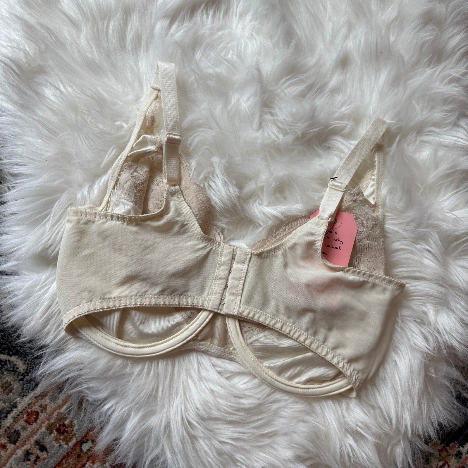 Victoria's Secret Vintage 1980s Gold Label Bra - Size 36DD