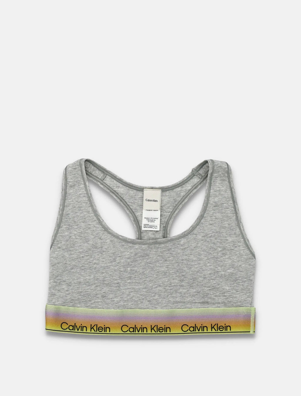Calvin Klein multicolor logo band bralette