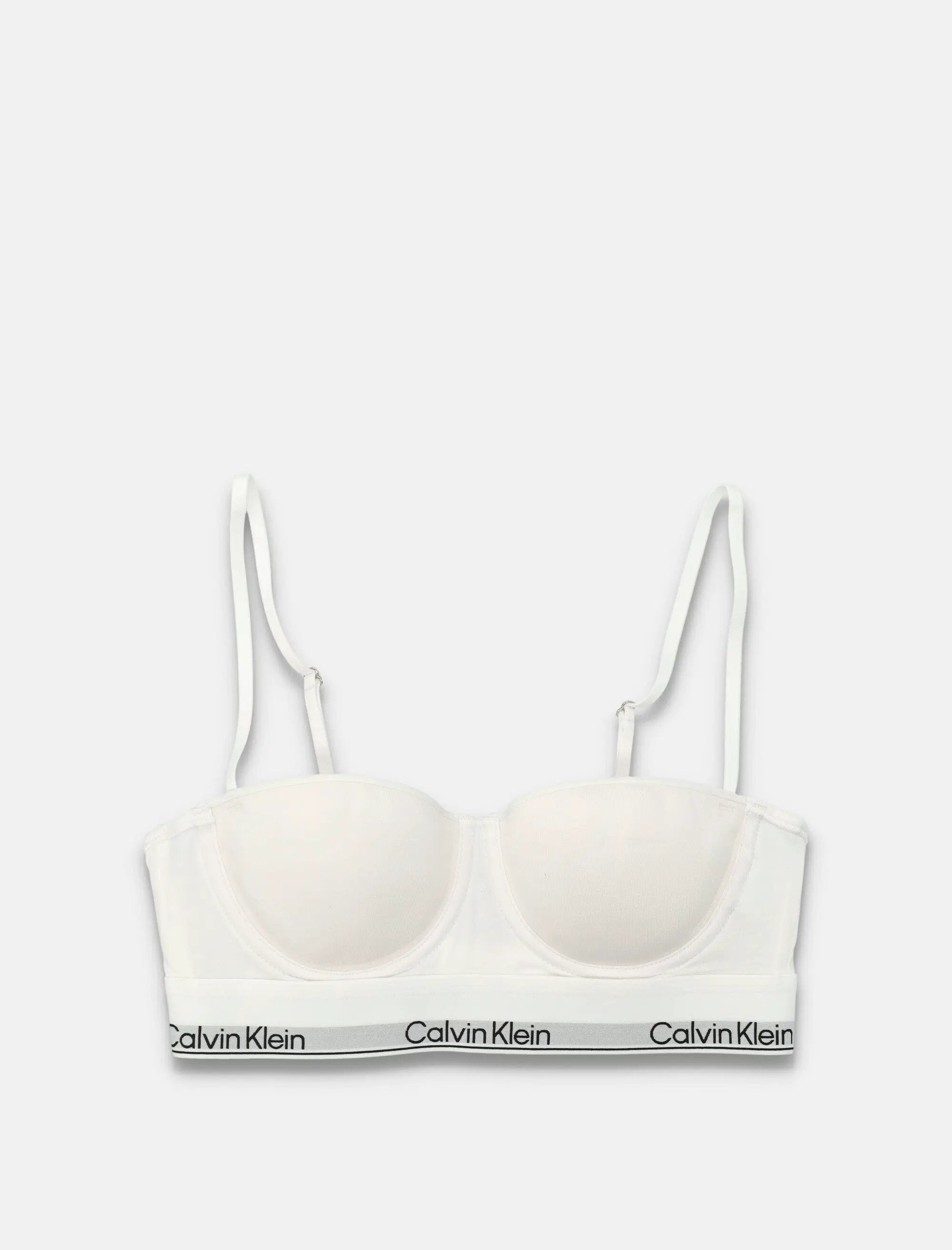 Calvin Klein Icon Cotton Modal bustier balconette bra