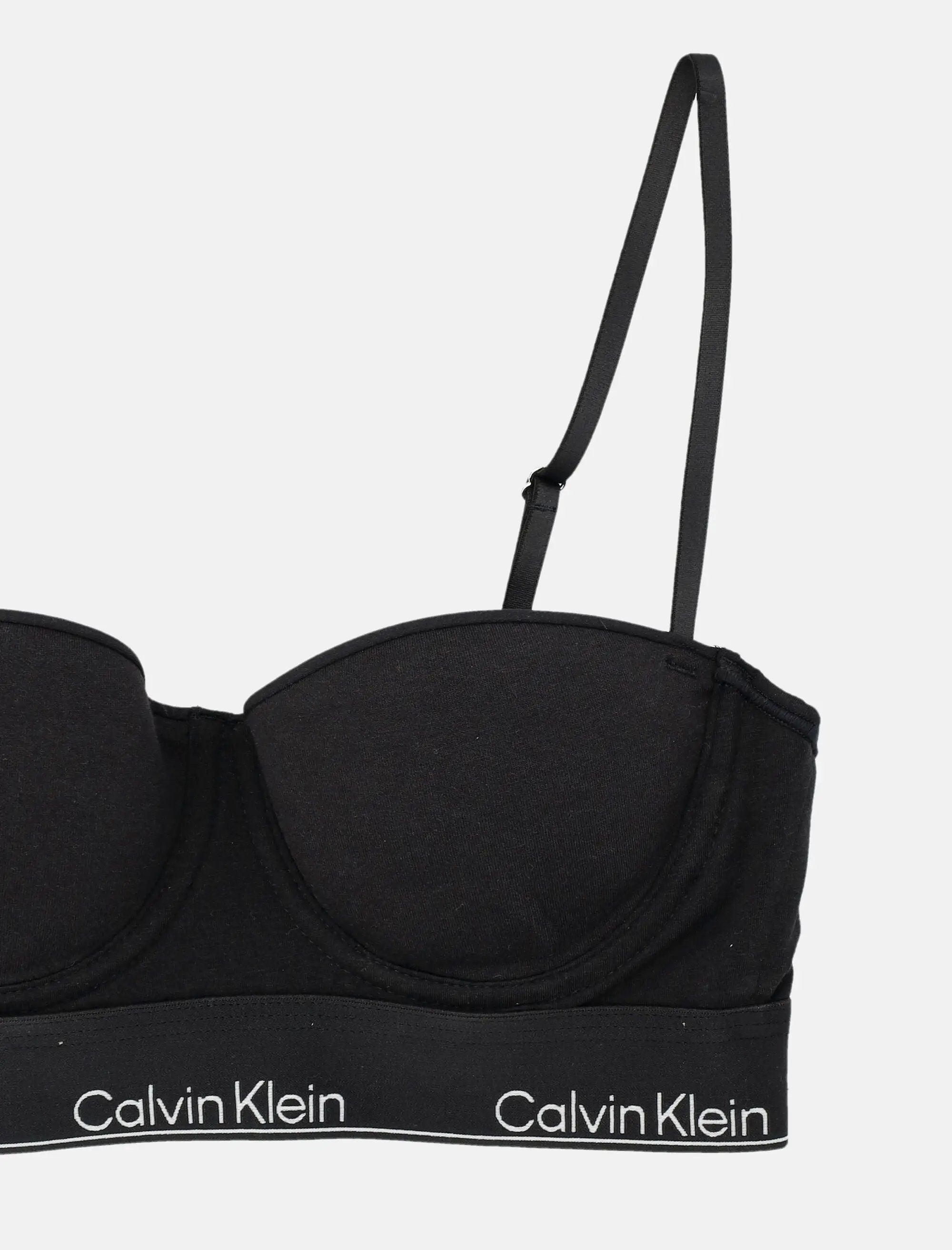 Calvin Klein Icon Cotton Modal bustier balconette bra