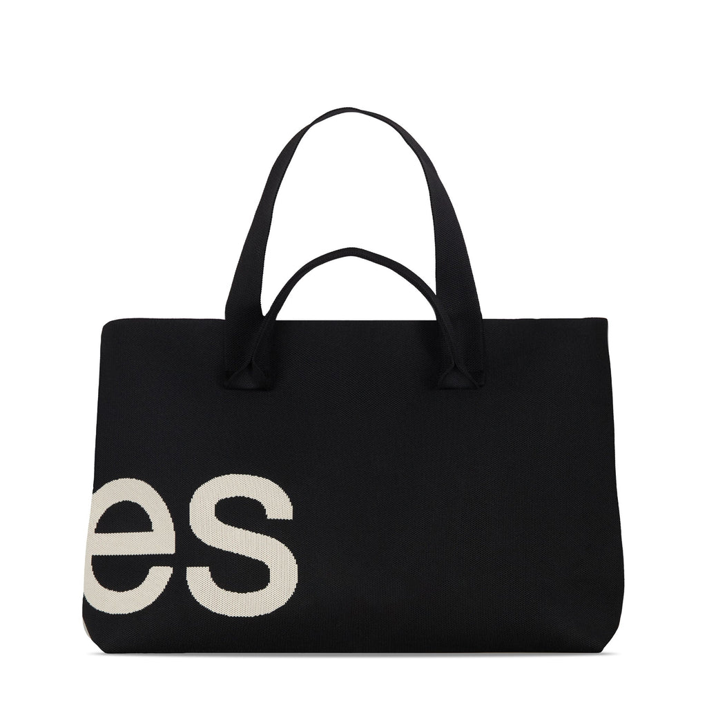 Curves Knit Tote (Black)