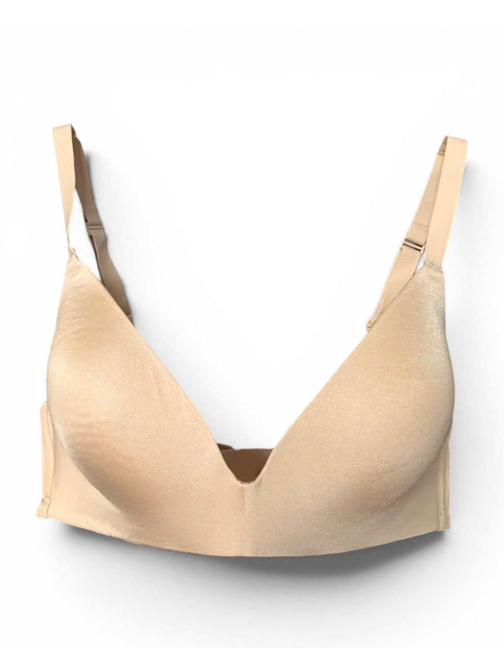 NWT SKIMS Wireless Form T-Shirt Demi Bra Sand 38C