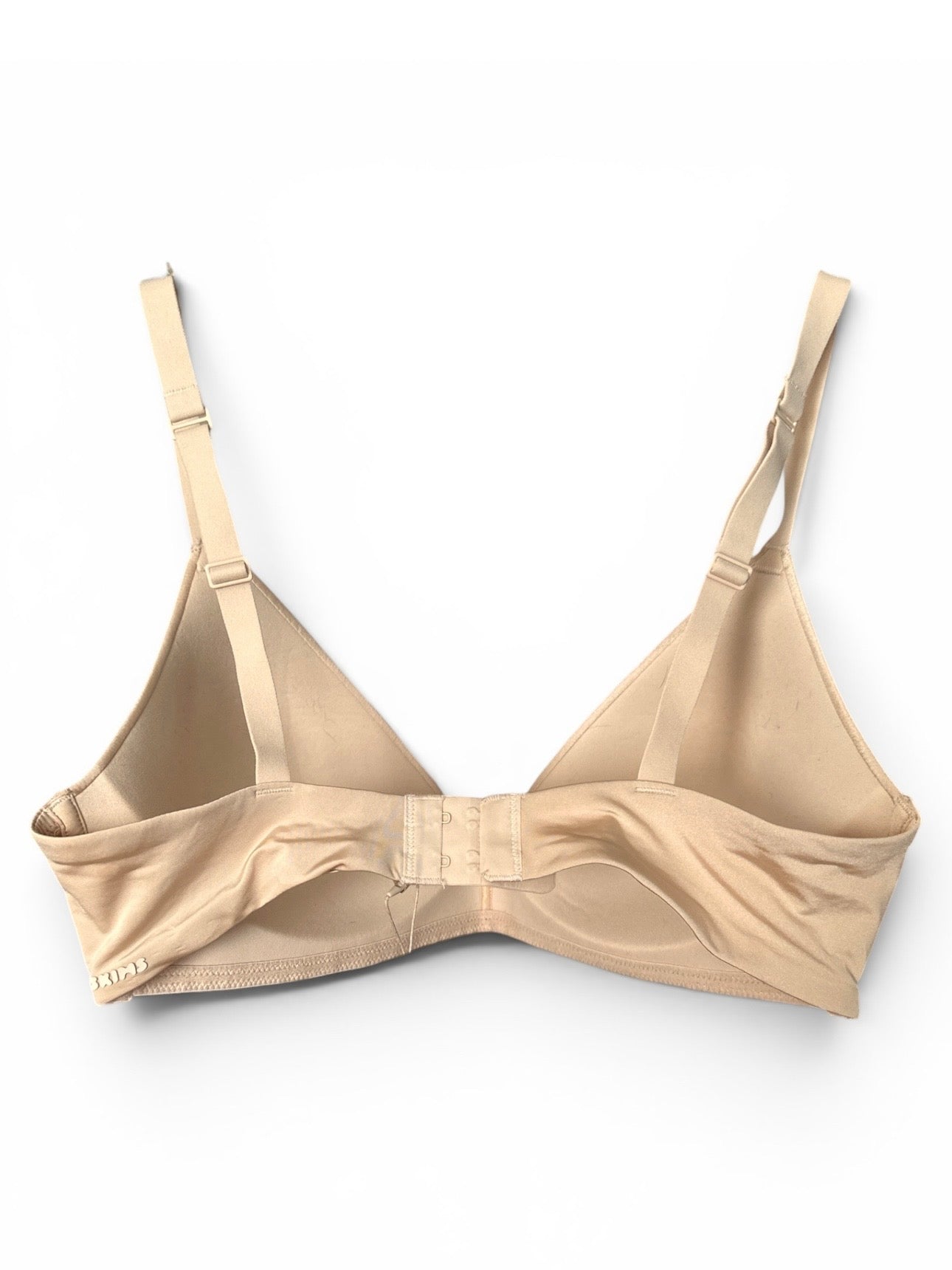 NWT SKIMS Wireless Form T-Shirt Demi Bra Sand 38C
