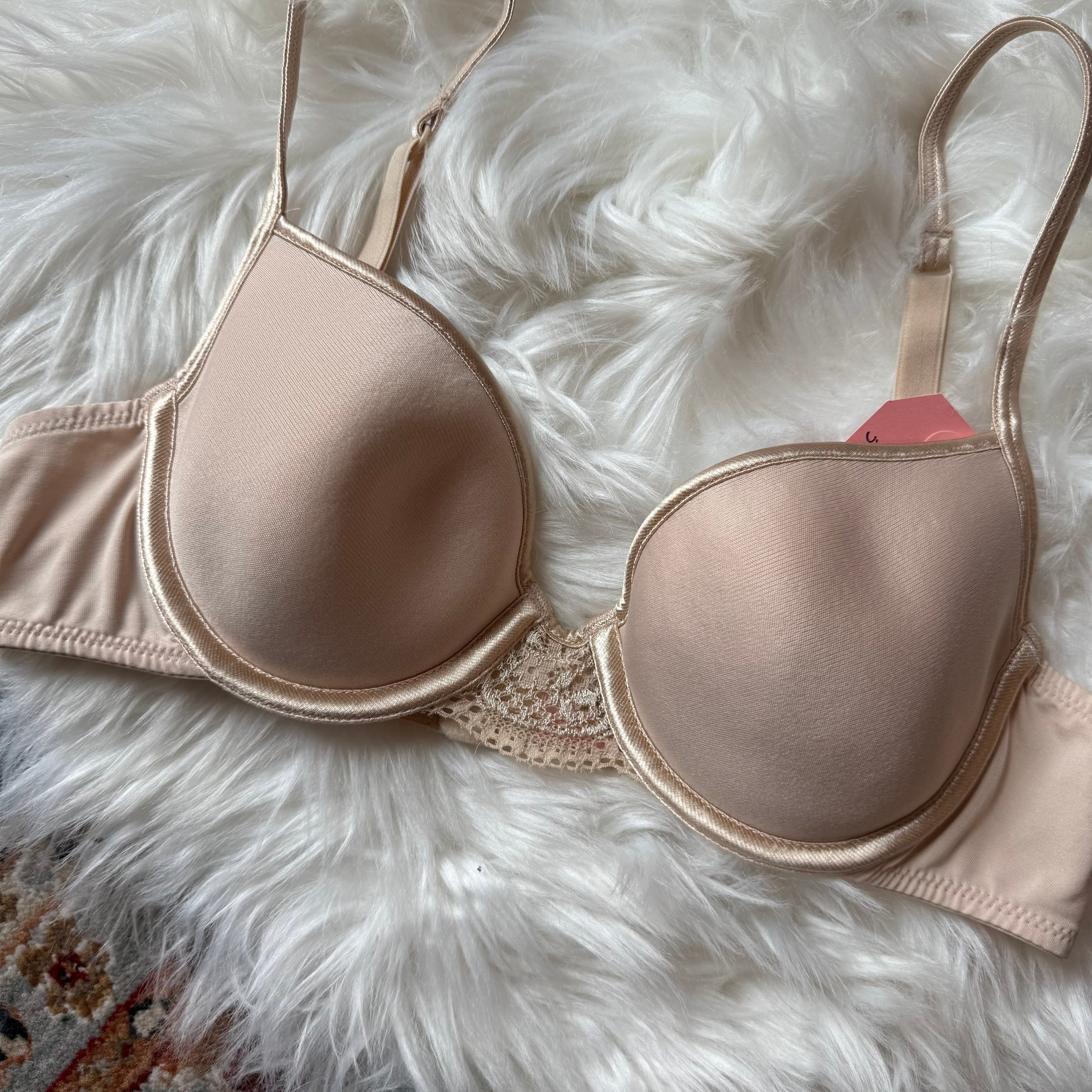 Victoria's Secret Vintage Beige Bra - 34B