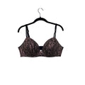 Victorias Secret Snake Print Padded Non-Wire Bra 36D #8747