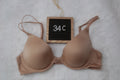 Victoria's Secret Plunge T‑Shirt Bra, Lightly Lined 34C Beige