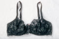 Victoria's Secret Dream Angels Witchy Unlined Push-up Lace Bra Black 34D