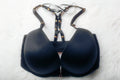 Victoria's Secret 32DDD Very Sexy Push Up Front Close Demi Bra Black NEW