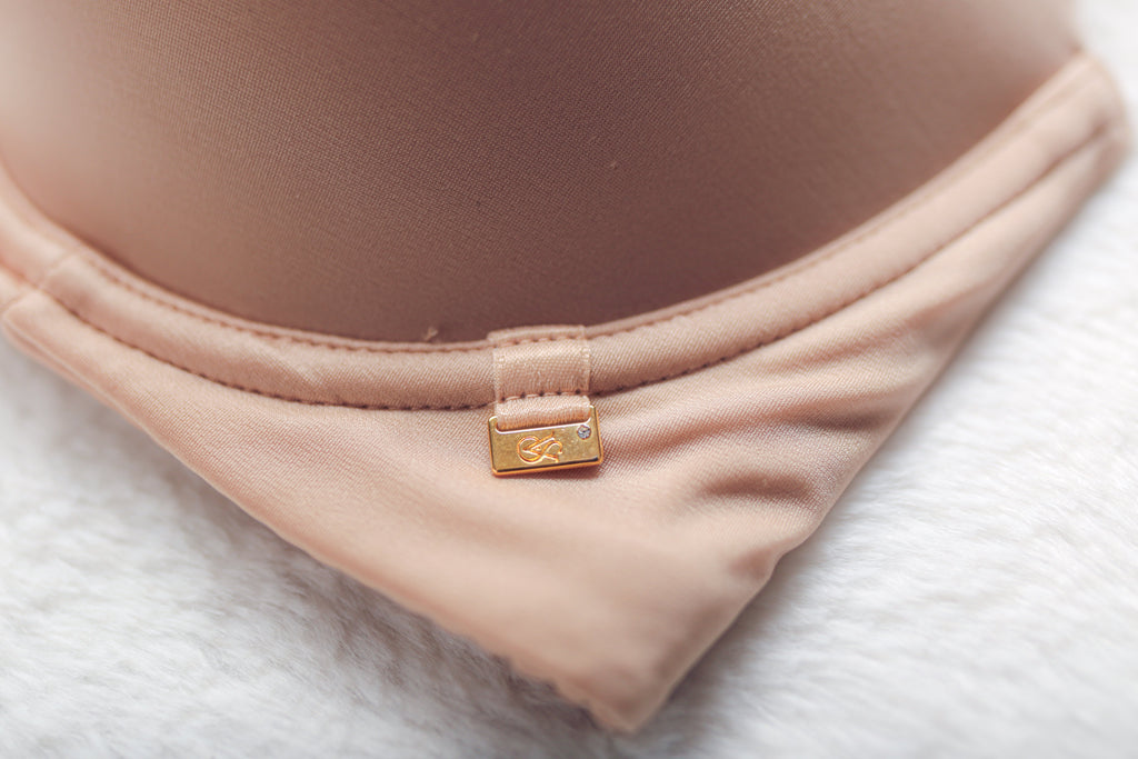 Victoria's Secret Very Sexy Multiway Padded Demi Classic T-shirt Bra Beige 34DD
