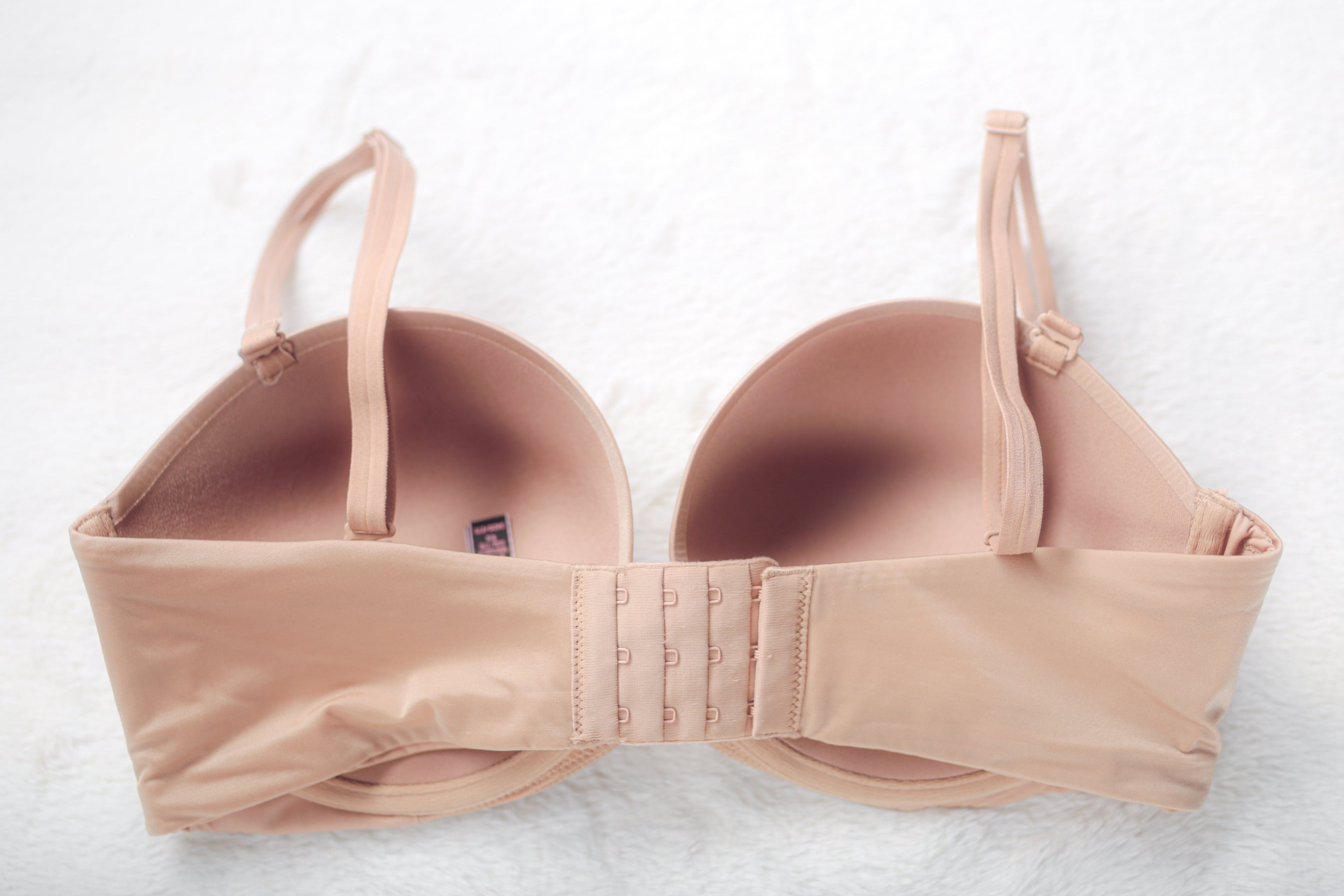 Victoria's Secret Very Sexy Multiway Padded Demi Classic T-shirt Bra Beige 34DD