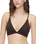 Calvin Klein New Comfort Logo Light Lined Triangle Bralette - QF6758