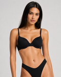 Skims T Shirt Bra Onyx