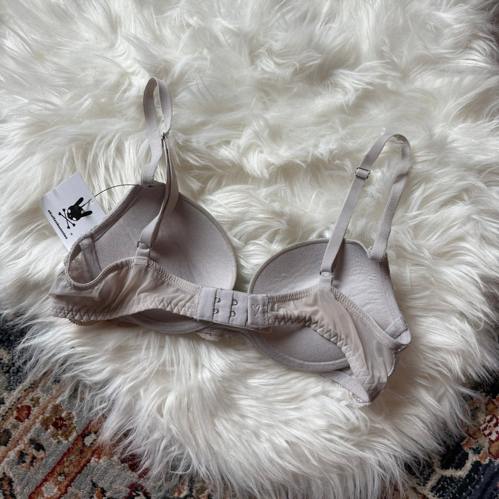Victoria's Secret Grey Sparkle Bra - Size 32B