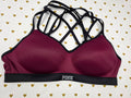 Victorias Secret Pink Ultimate Sports Bra Strappy LARGE  Bralette Bra Top Tank
