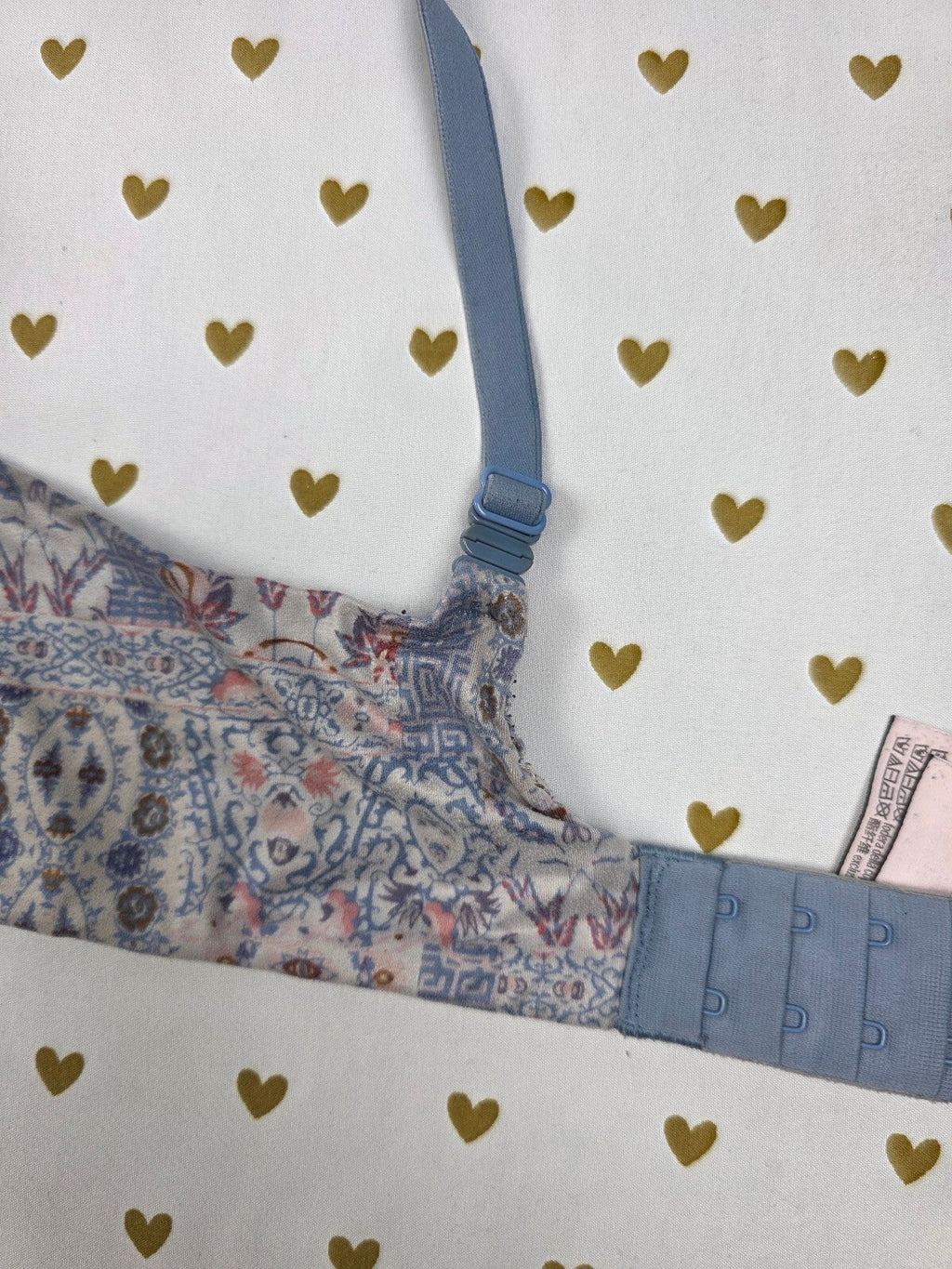Victorias Secret Patterned Perfect Shape Bra 36D