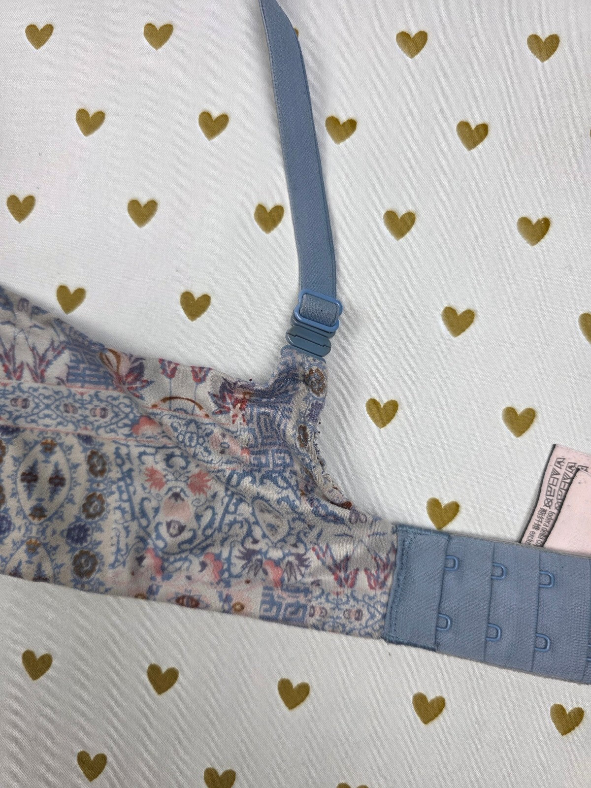 Victorias Secret Patterned Perfect Shape Bra 36D