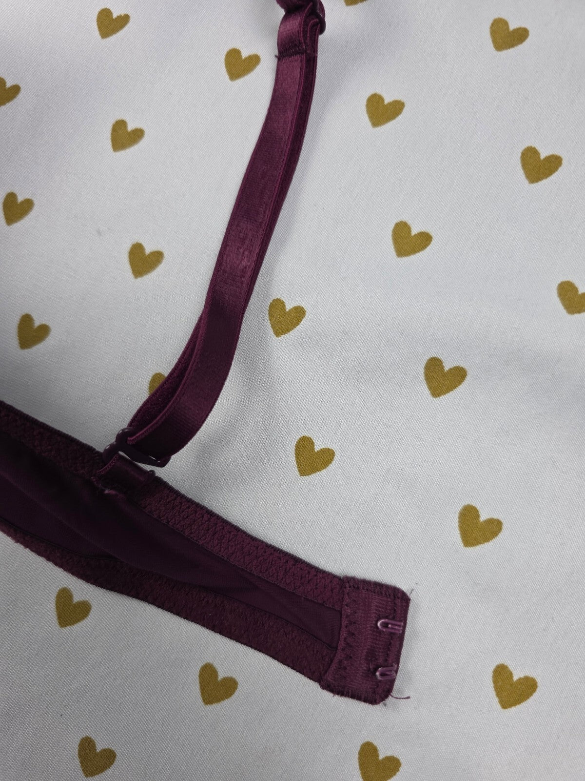 Victorias Secret PINK Purple 36B Wear Everywhere Lightly Lined Bra