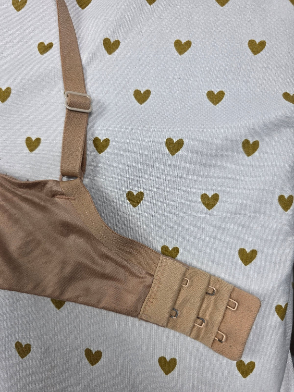 Victorias Secret beige Lined Perfect Coverage Bra 36D