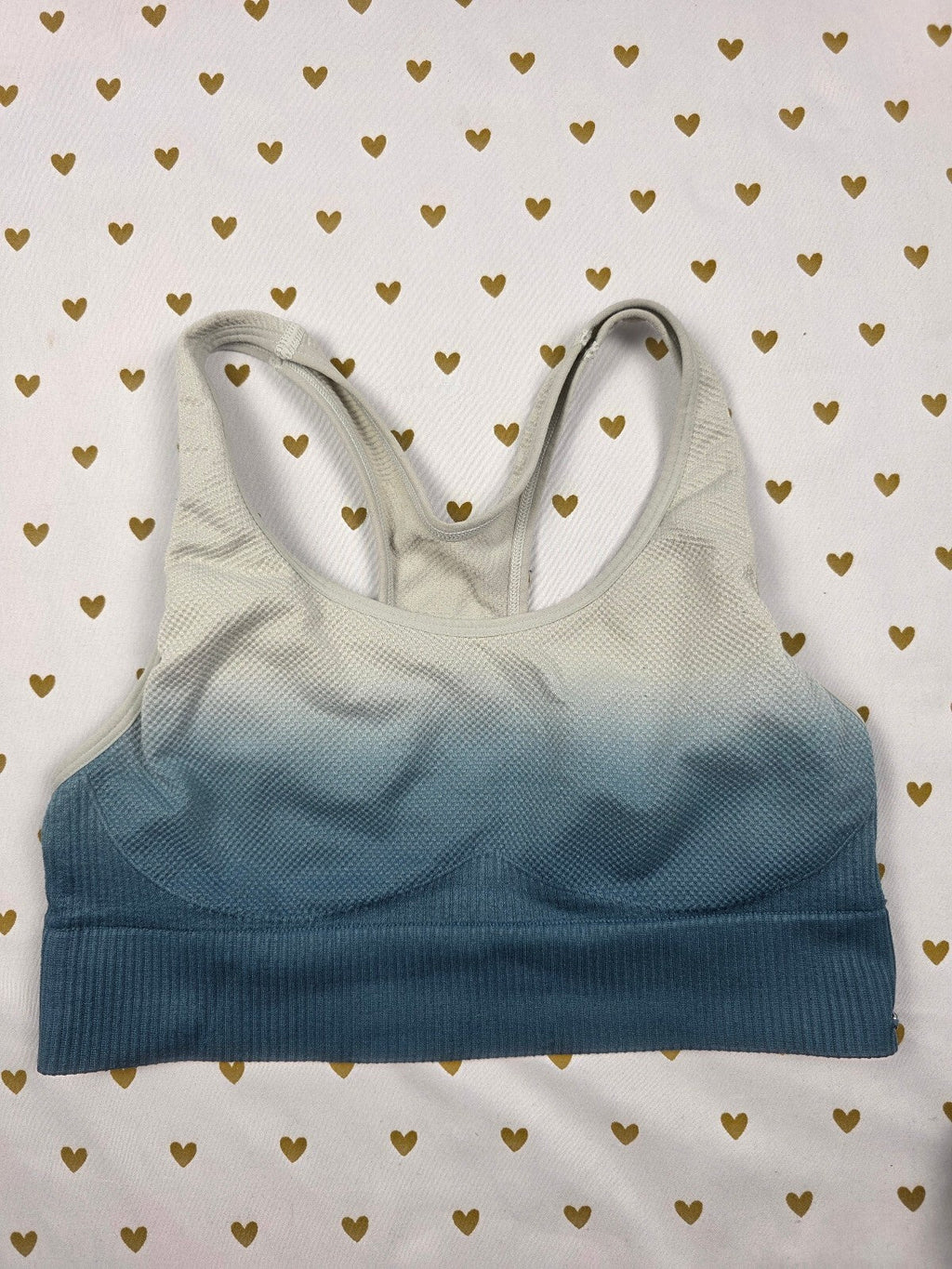 Victorias Secret Pink Gradient Sports Bra Active SMALL Bralette Bra Top Tank