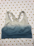 Victorias Secret Pink Gradient Sports Bra Active SMALL Bralette Bra Top Tank