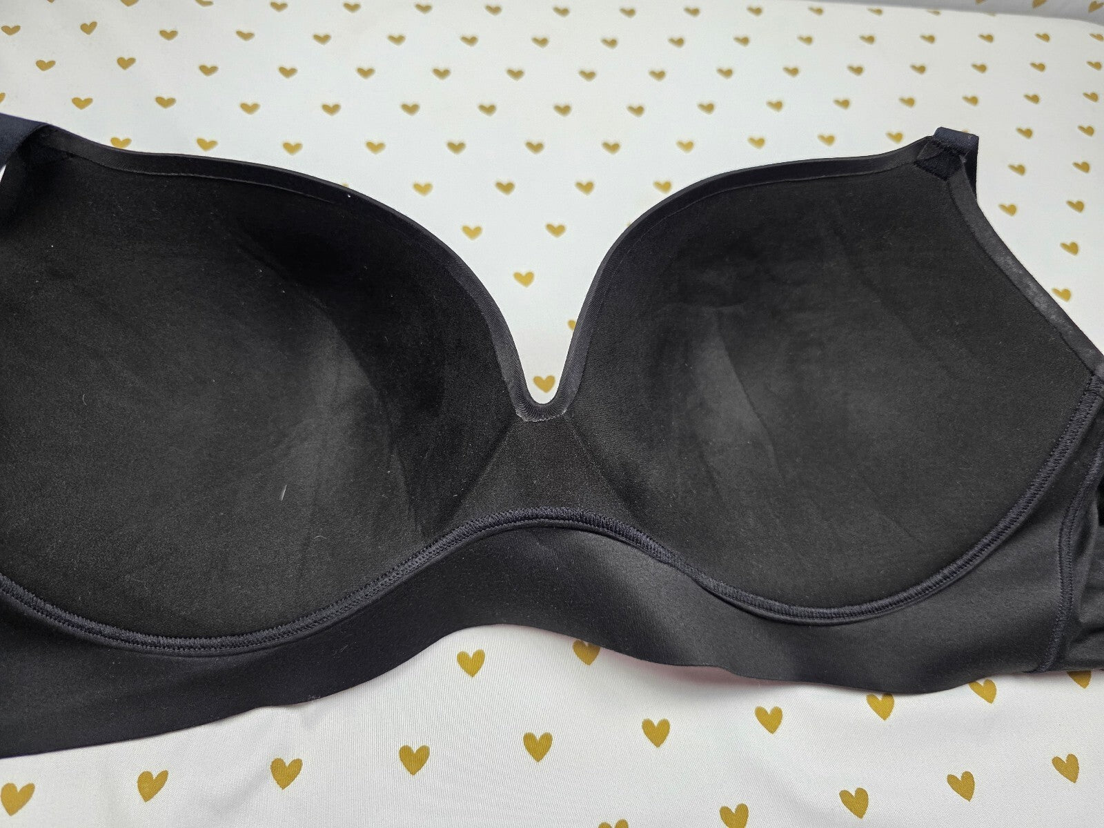 Victorias Secret Black Wireless INCREDIBLE Padded No Wire Bra 36DDD