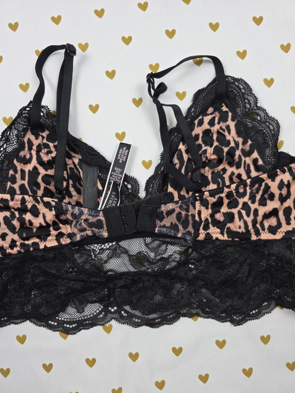 Victorias Secret Cheetah Leopard Soft Sexy Bralette Tank Top SMall