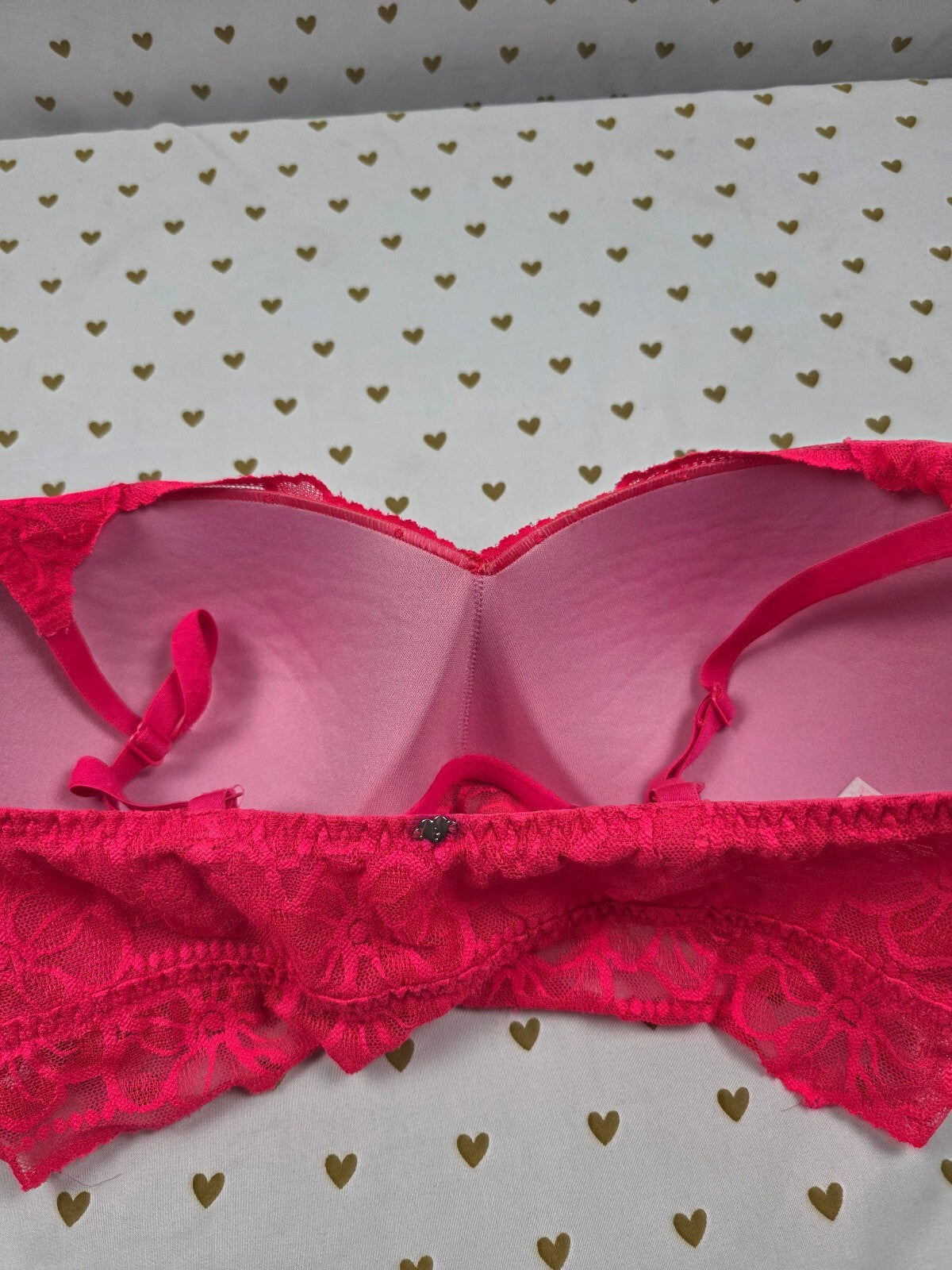 Victorias Secret Pink Formed Cup Large DD Bralette Bra Top Tank