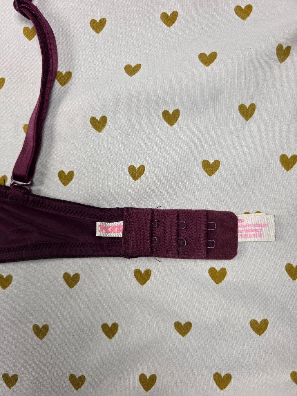 Victorias Secret PINK Purple 36B Wear Everywhere Lightly Lined Bra