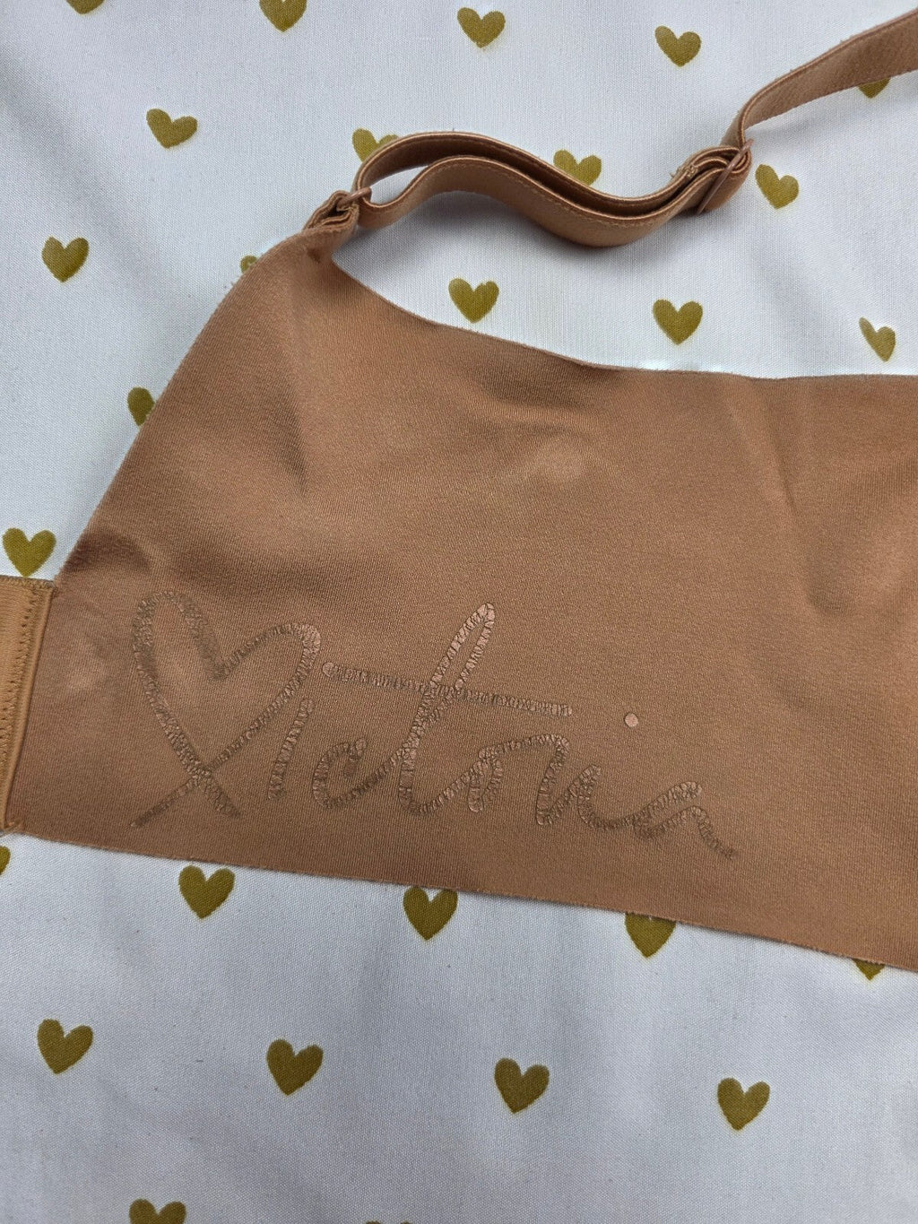 Victorias Secret Brown 38DD Lined Demi Balconette bra