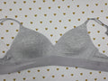 Victorias Secret PINK Wireless No Wire Grey 36B Wear Everywhere Bra
