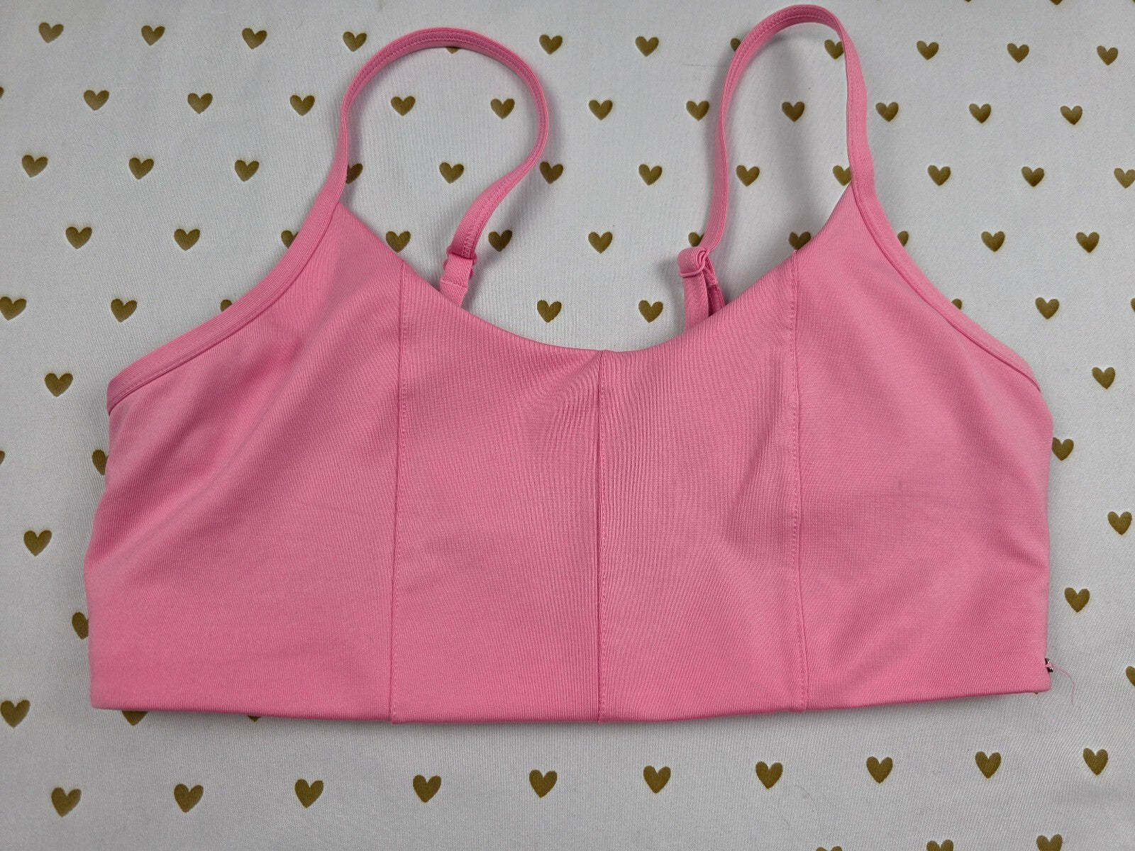 Victorias Secret Pink Active Sports Bralette MEDIUM Bra Top Tank