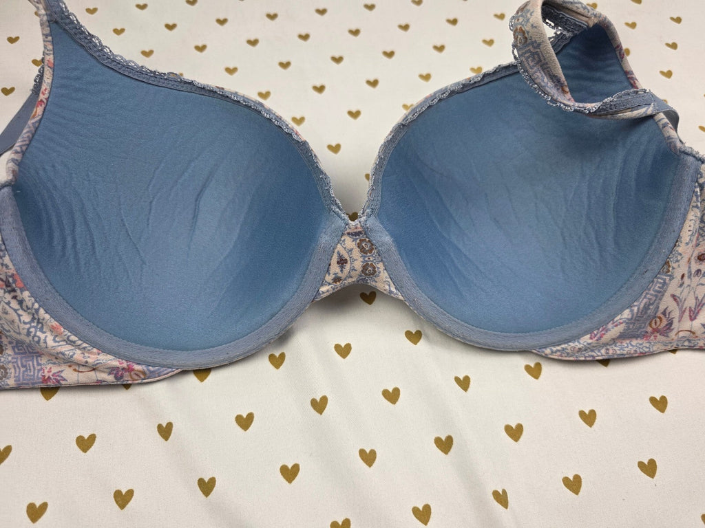 Victorias Secret Patterned Perfect Shape Bra 36D