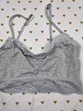 Victorias Secret Stretchy Bow Open Back CUTE SMALL Bralette Bra Top Tank