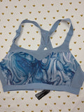 Victorias Secret Blue Marble INCREDIBLE Sports Bra 36C