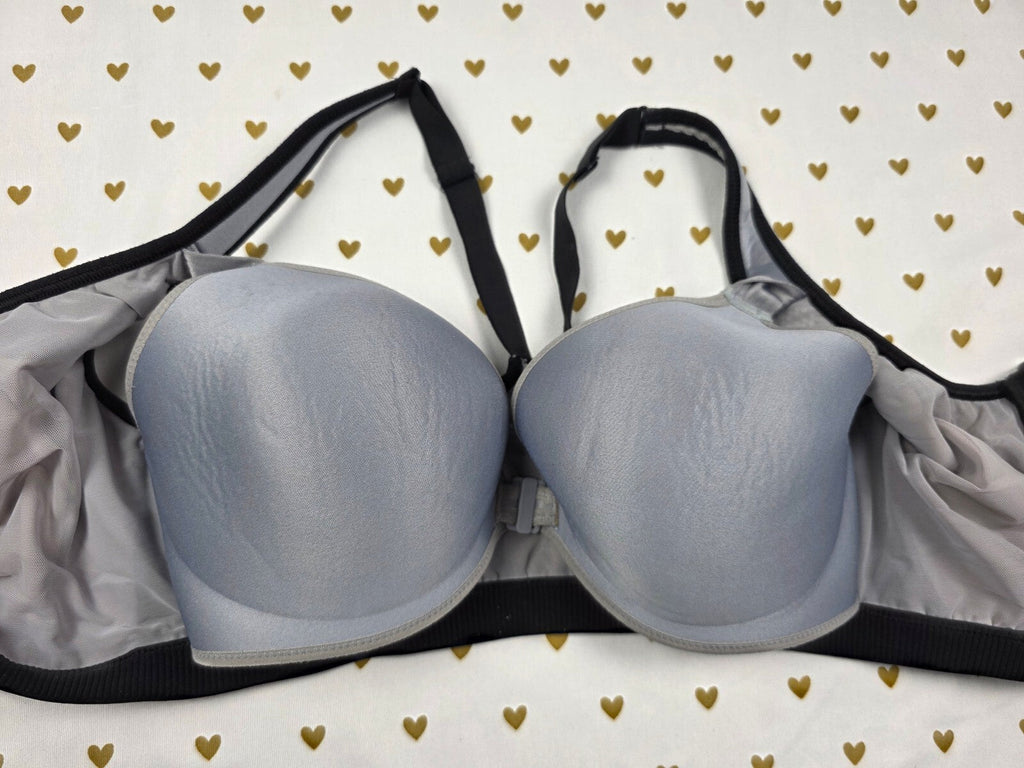 Victorias Secret Front Close Knockout Supportive Sports Bra 32DD Exercise