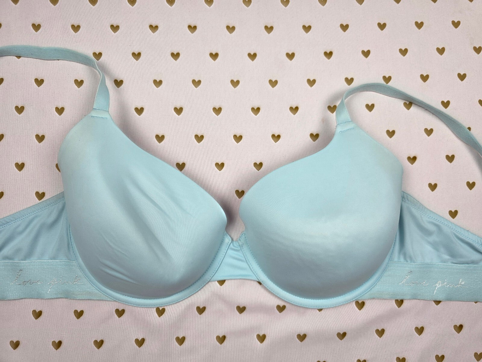 Victorias Secret PINK 36DD Wear Everywhere T shirt lightly Lined bra