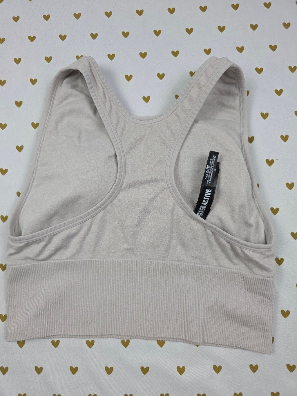 Victorias Secret Pink Active Sports Bra MEDIUM Bralette Bra Top Tank