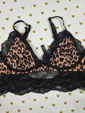 Victorias Secret Cheetah Leopard Soft Sexy Bralette Tank Top SMall
