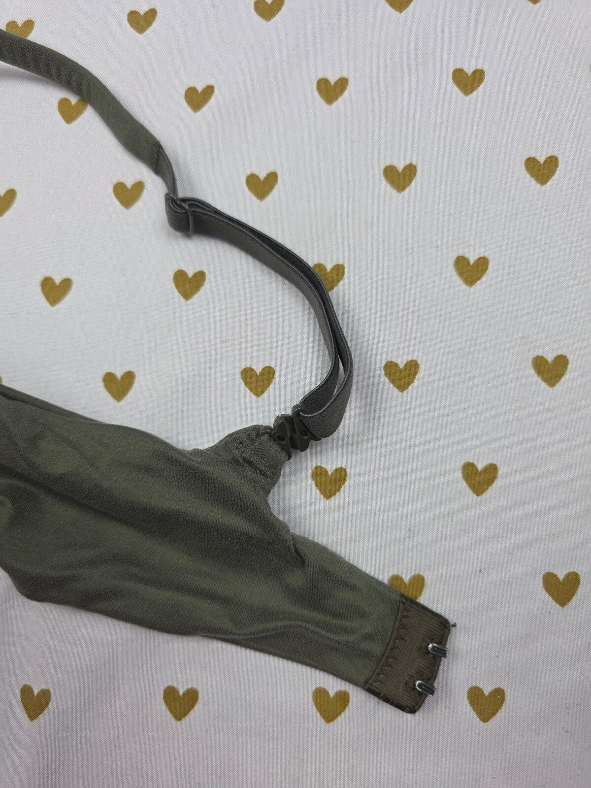 Victorias Secret Green 34C Unlined Demi Balconette Bra