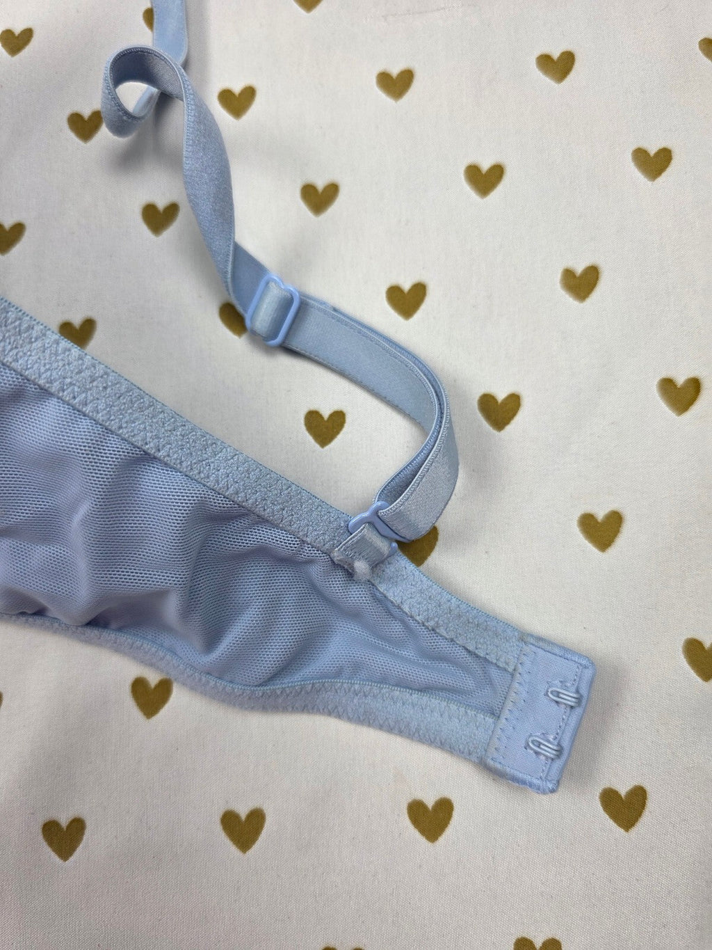 Victorias Secret Pink Blue 34DD Wear Everywhere Push Up Bra
