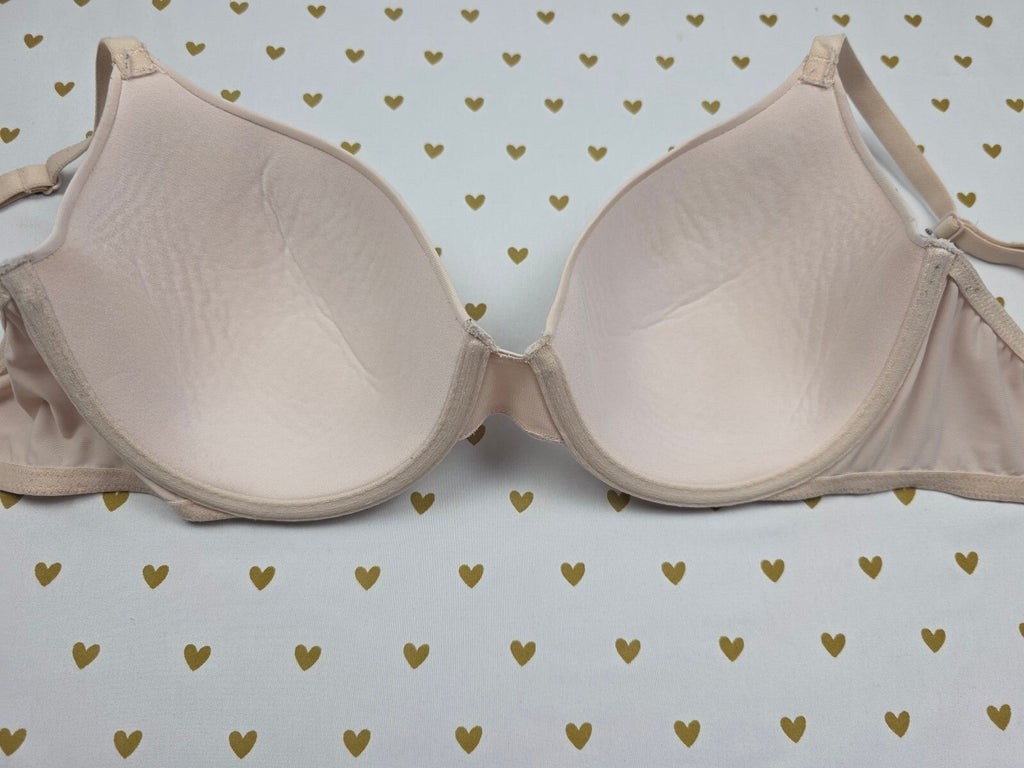 Victorias Secret Beige PINK Wear Everywhere T Shirt Bra 36D