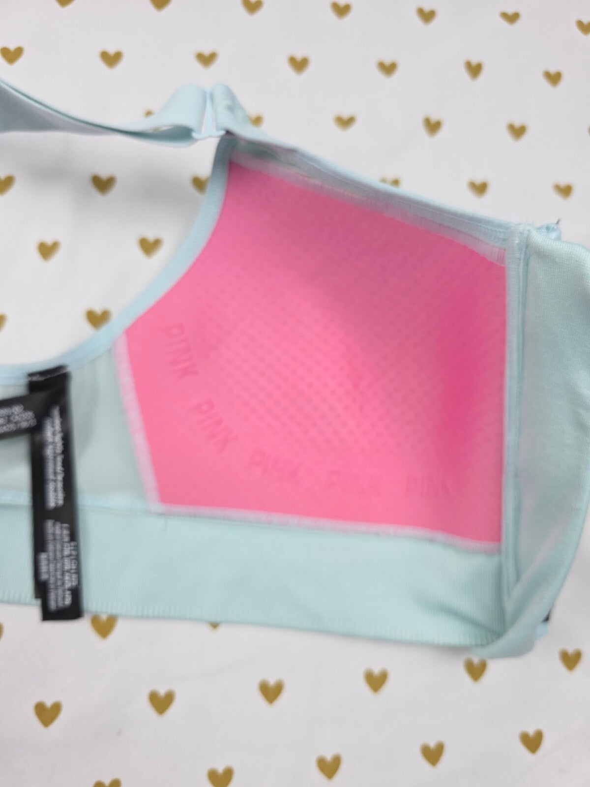 Victorias Secret  Seamless Lightly Lined Sports Bra Tank top SMALL