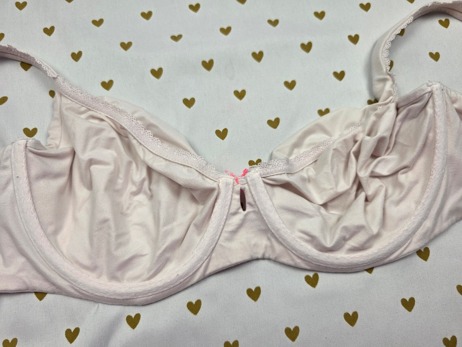 Victorias Secret Unlined Demi Balconette Soft Bra 34DD