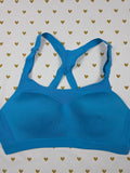 Victorias Secret  INCREDIBLE Blue Sports Bra Exercise Supportive tank Top 34B