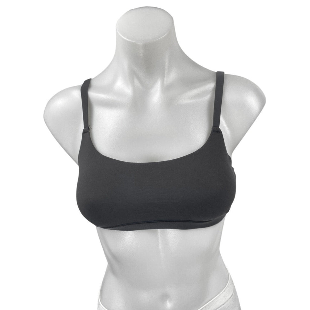 Skims Women's Black Sleeveless Cami Camisole Bralette Bustier Crop Tank Top XL