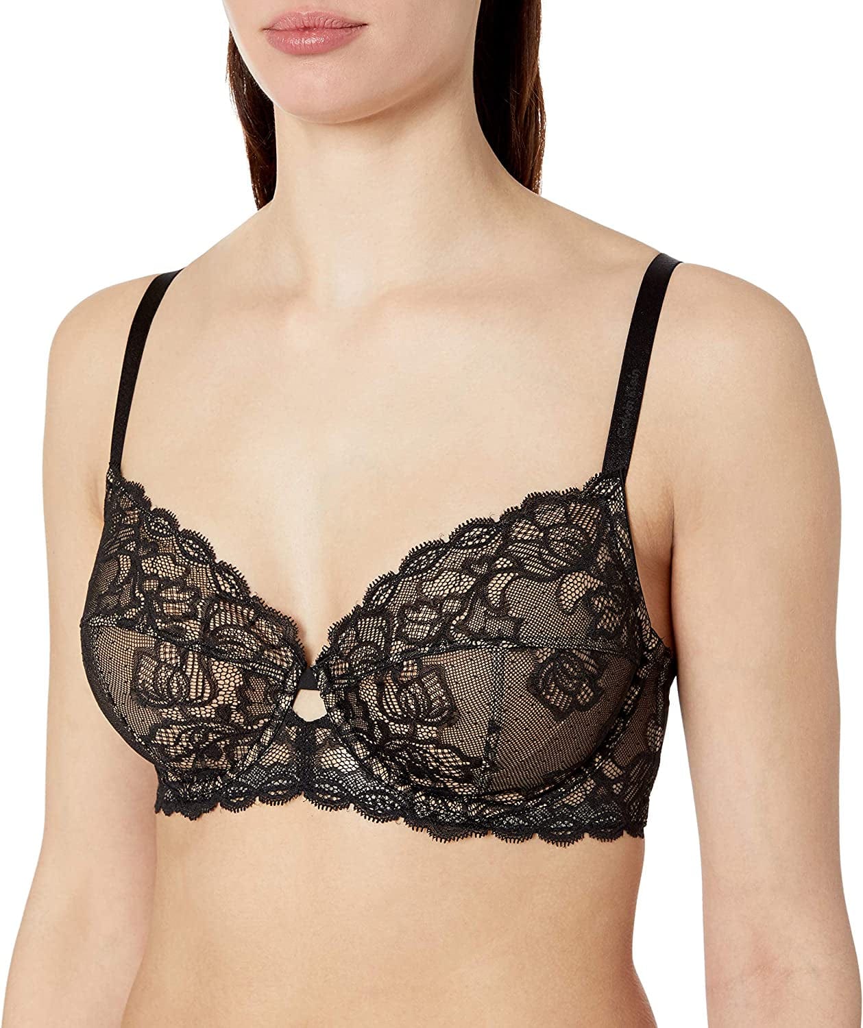 Calvin Klein Women'S Seductive Comfort Unlined Lace Bra