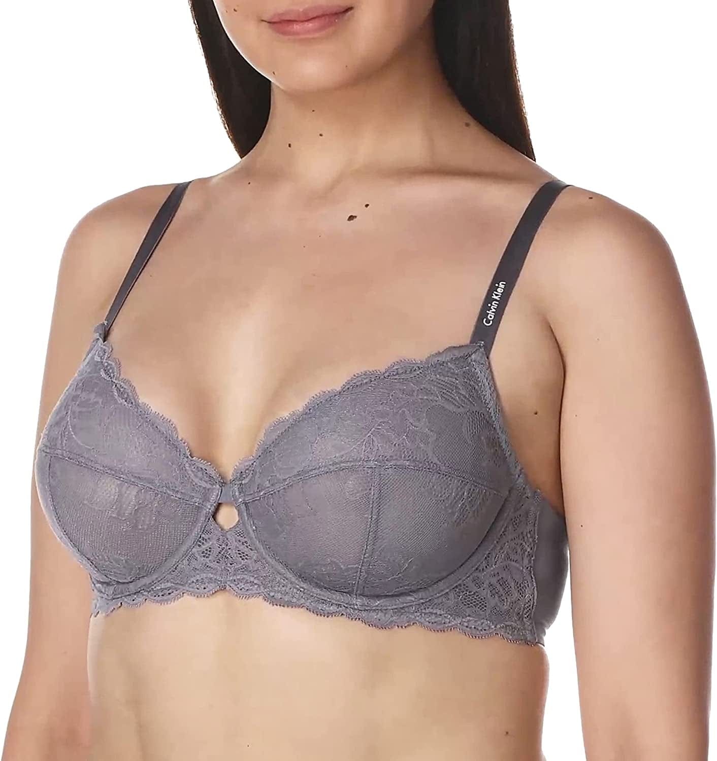 Calvin Klein Women'S Seductive Comfort Unlined Lace Bra