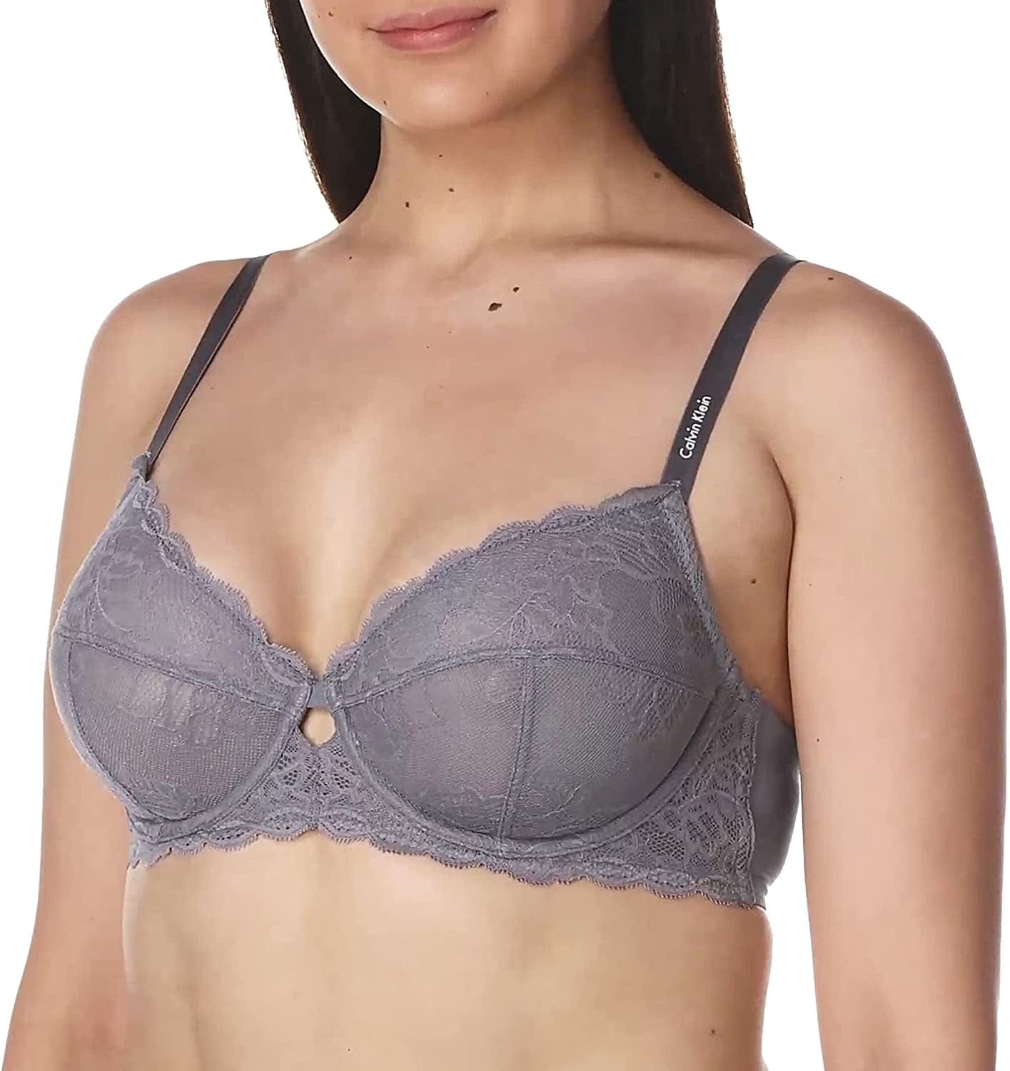 Calvin Klein Women'S Seductive Comfort Unlined Lace Bra